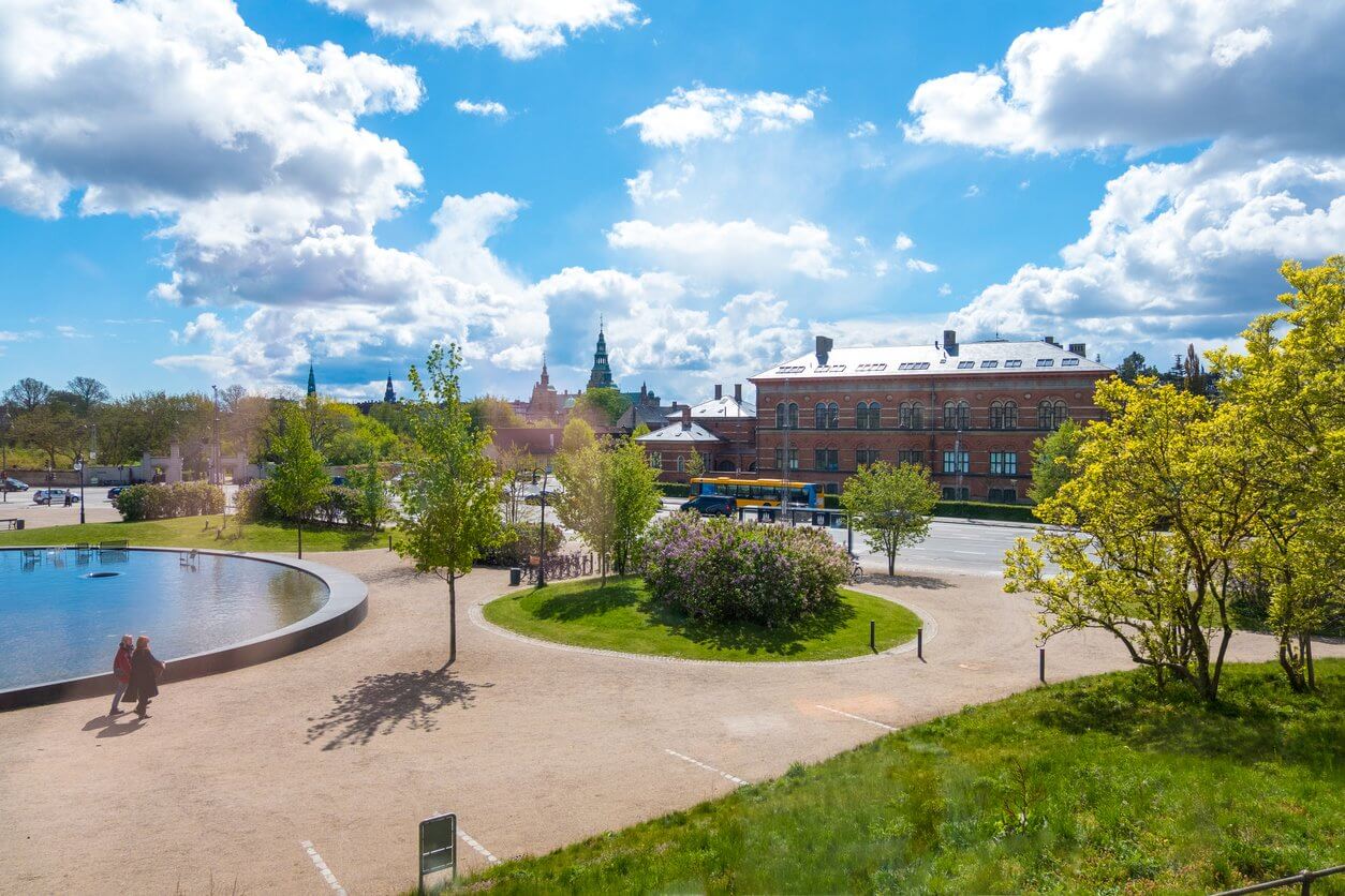 le jardin du musee de la national gallery of denmark