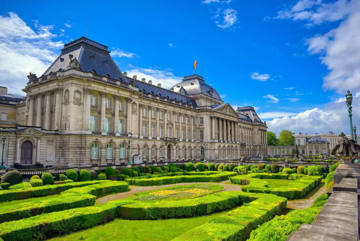 le palais royal a bruxelles belgique