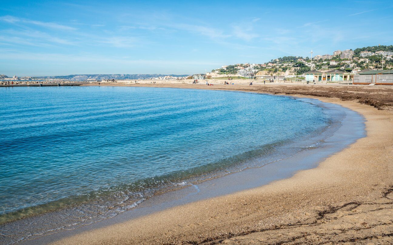 les plages de marseille