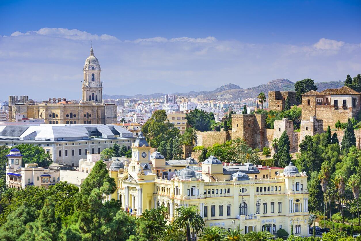 malaga espagne ville sur la mer