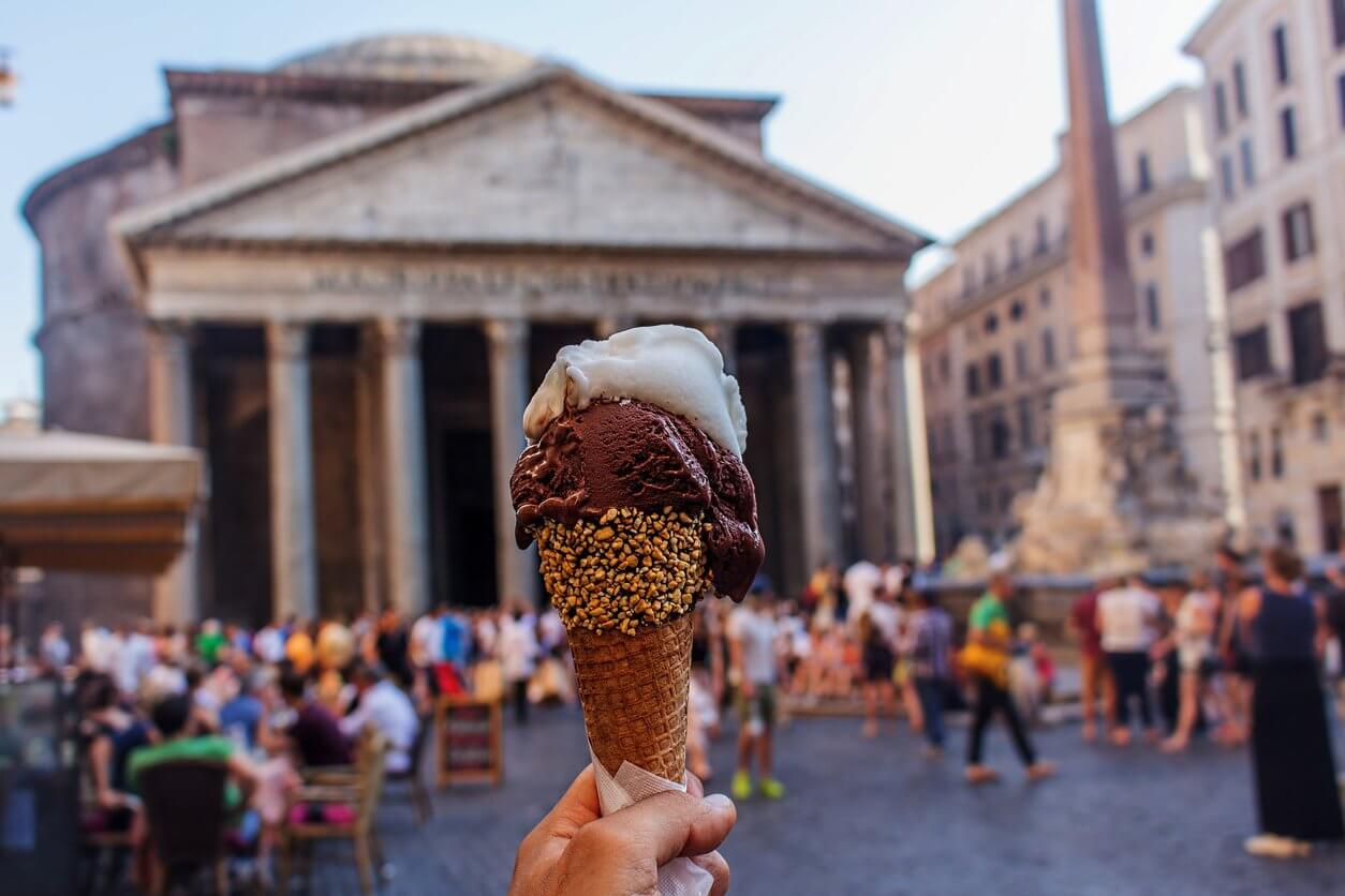 pantheon rome glace