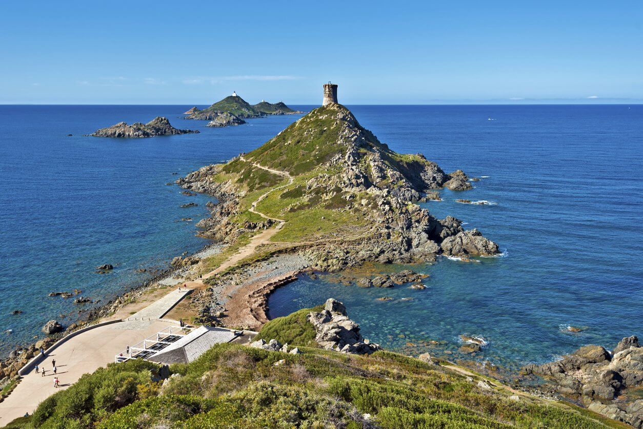 pointe de parata et des iles sanguinaires