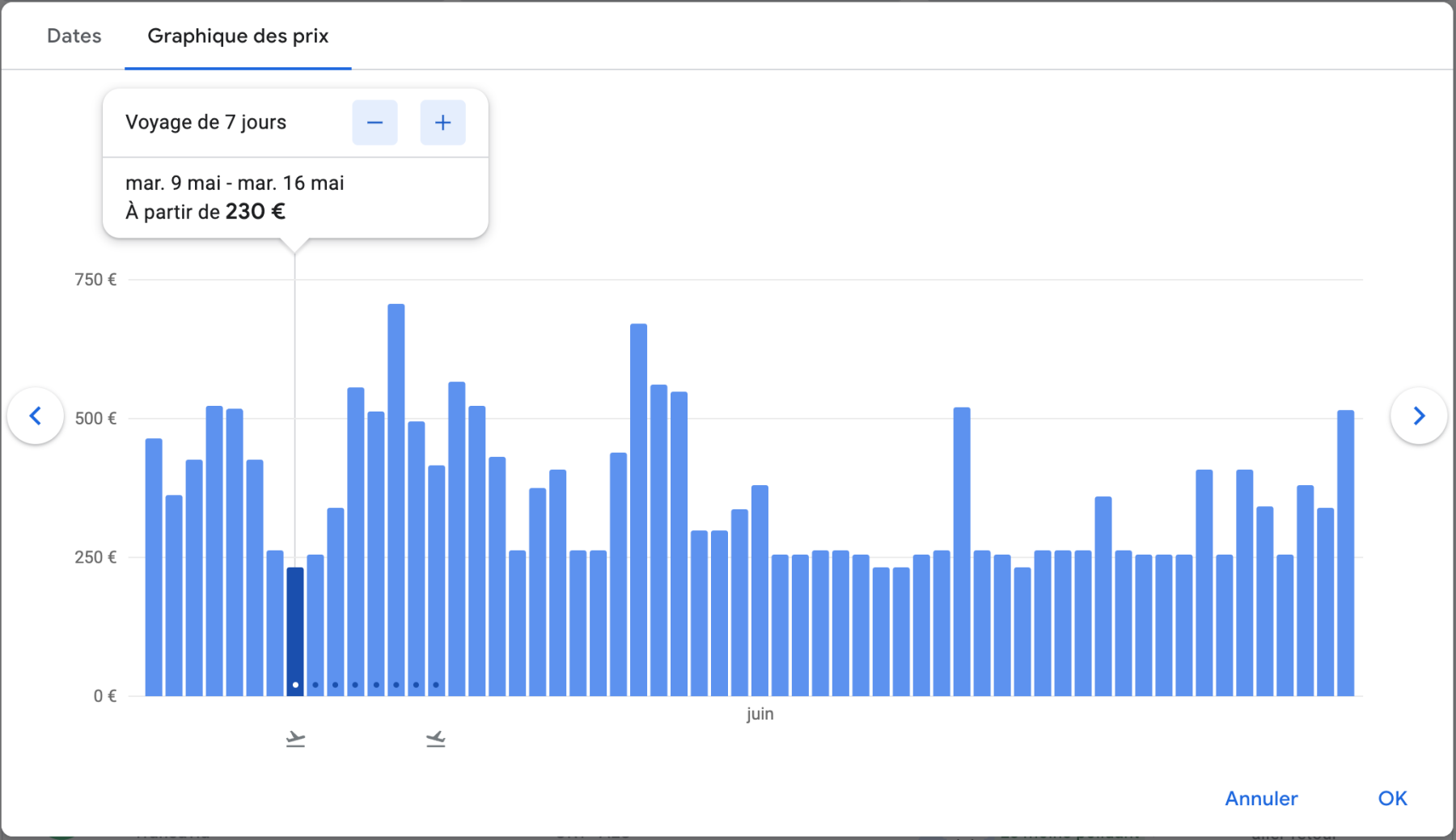 google flights 6 2023