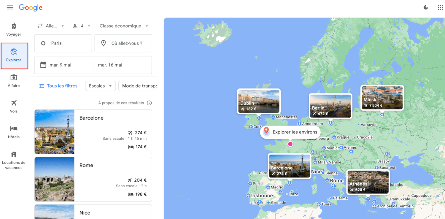 google flights 8 2023