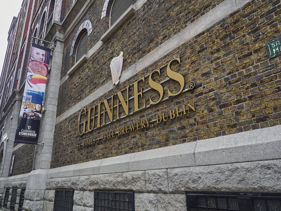 brasserie emblematique guinness a dublin
