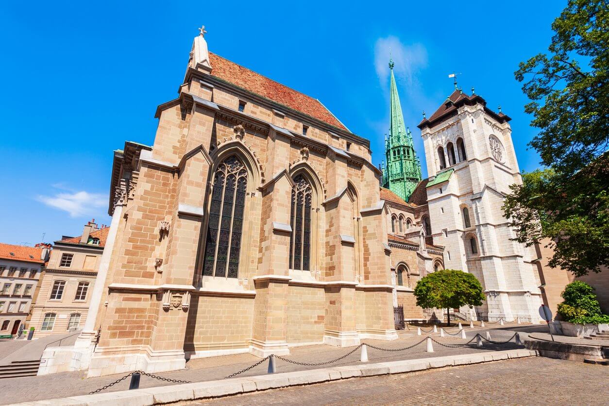 cathedrale saint pierre a geneve