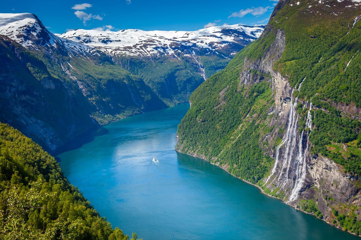 geirangerfjord bateau