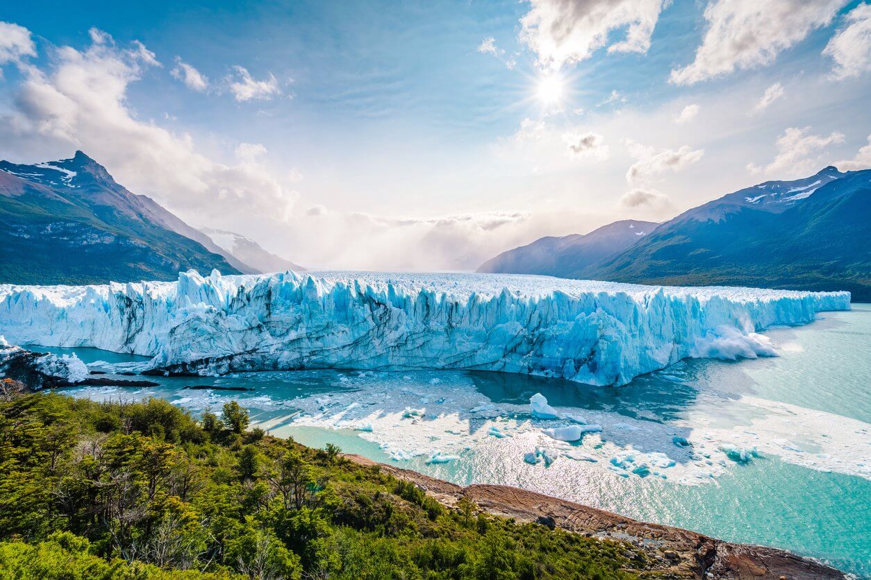 glacier perito moreno dans le parc national de los glaciares