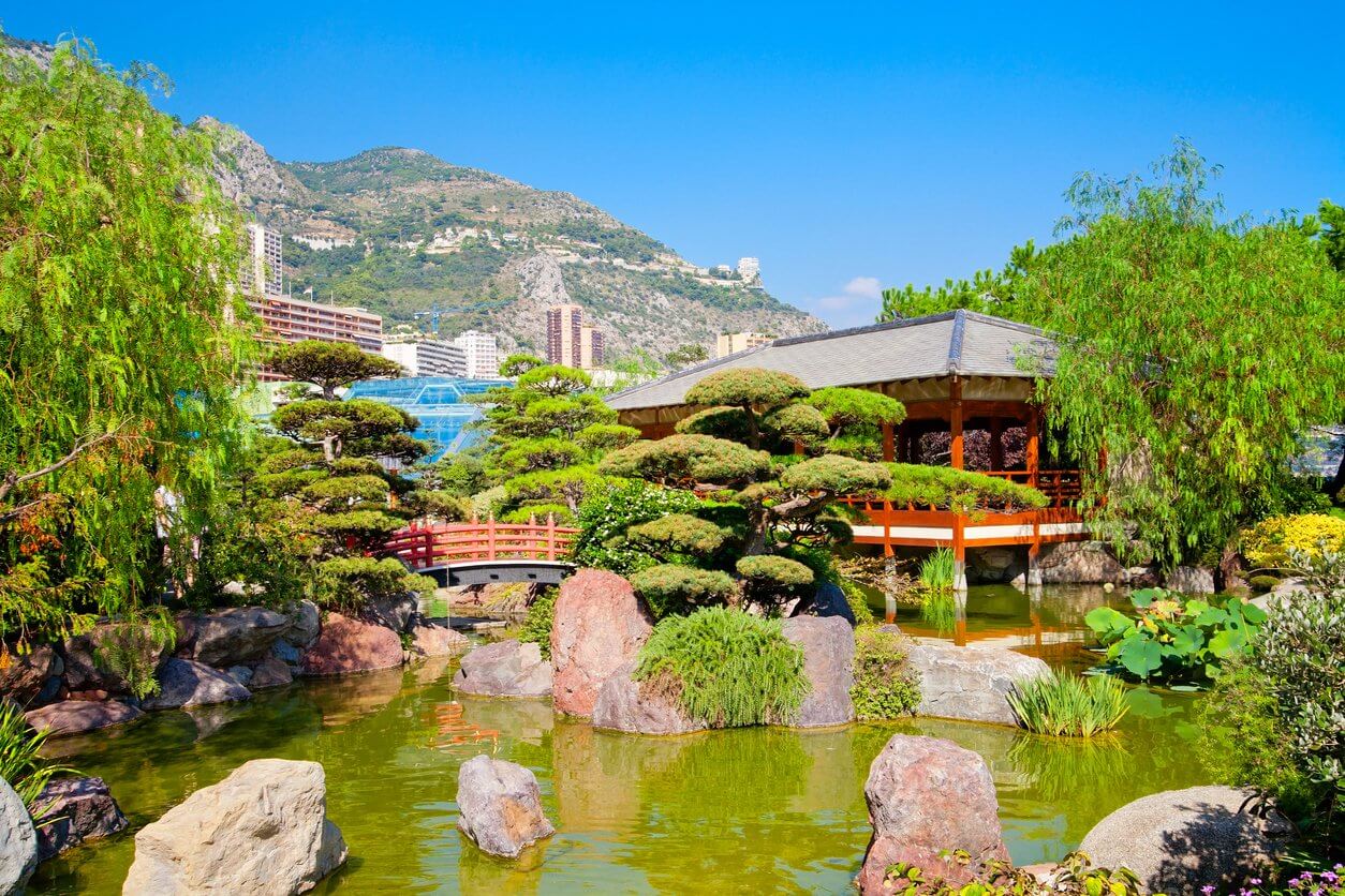 jardin exotique japonais a monte carlo monaco