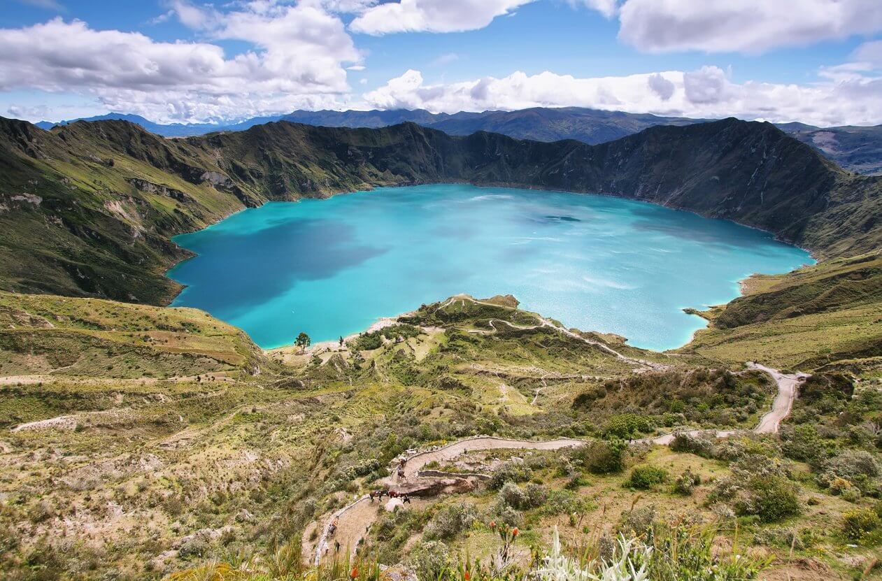 lac du cratere quilotoa