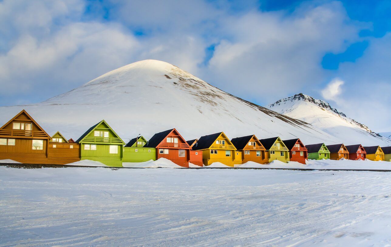 longyearbyen spitzberg svalbard norvege