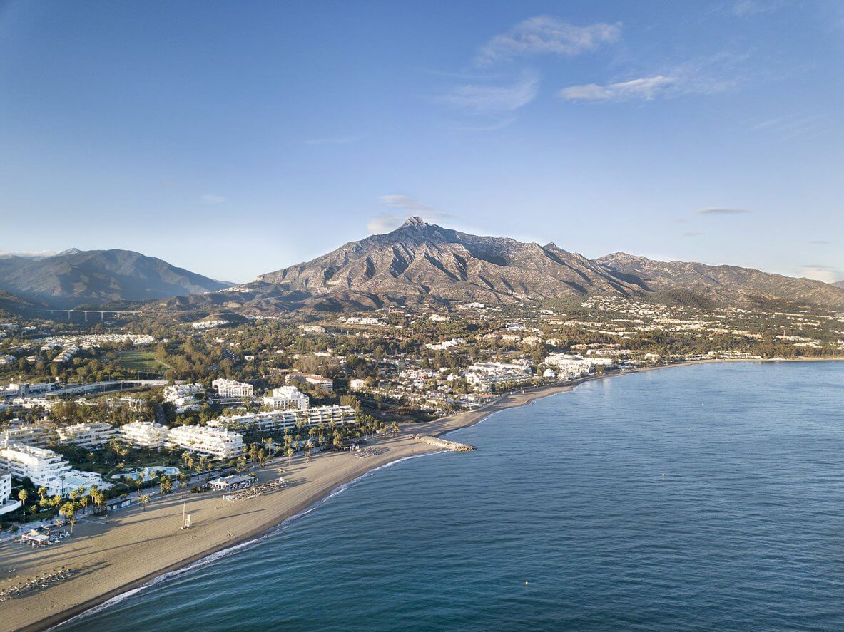 marbella vue aerienne