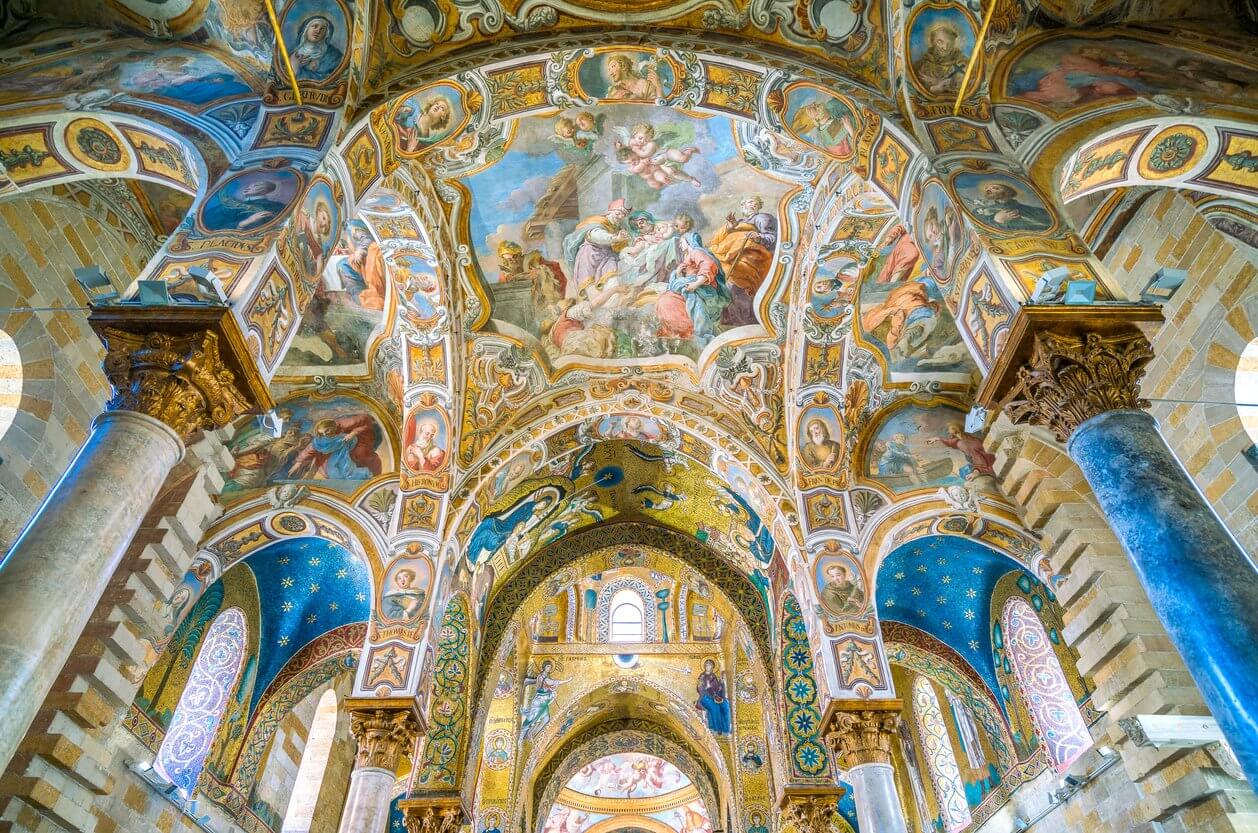 martorana cathedrale de sainte marie de lamiral a palerme