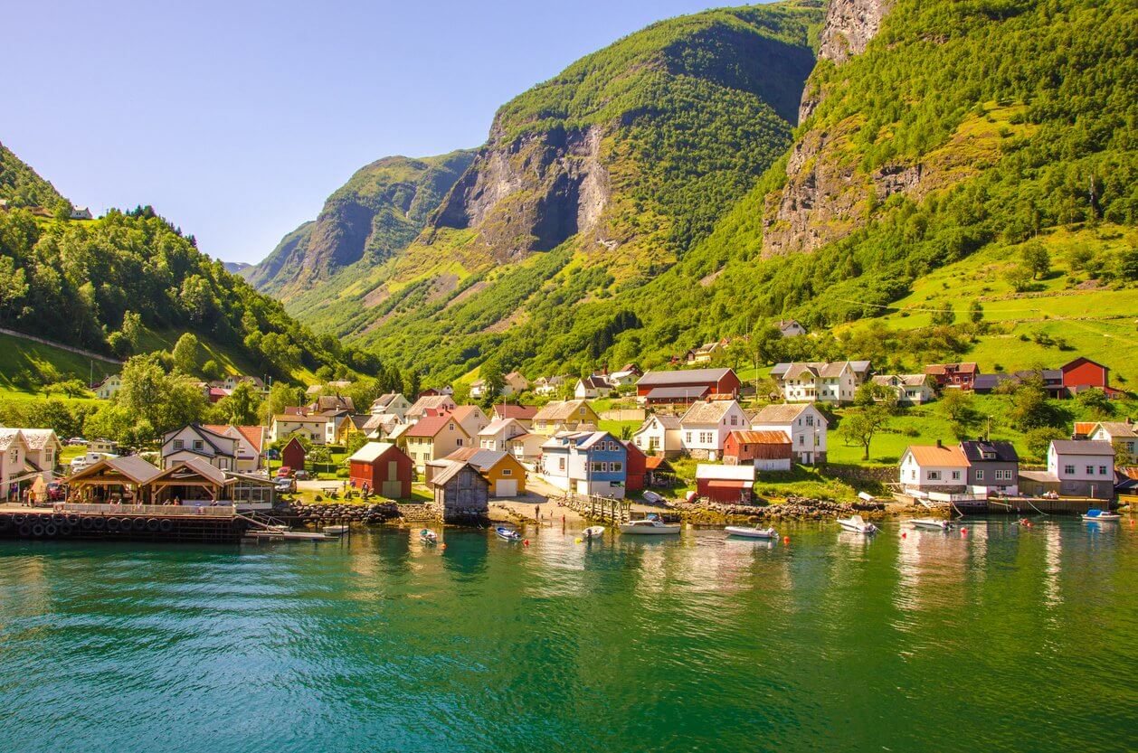 naeroyfjord en norvege