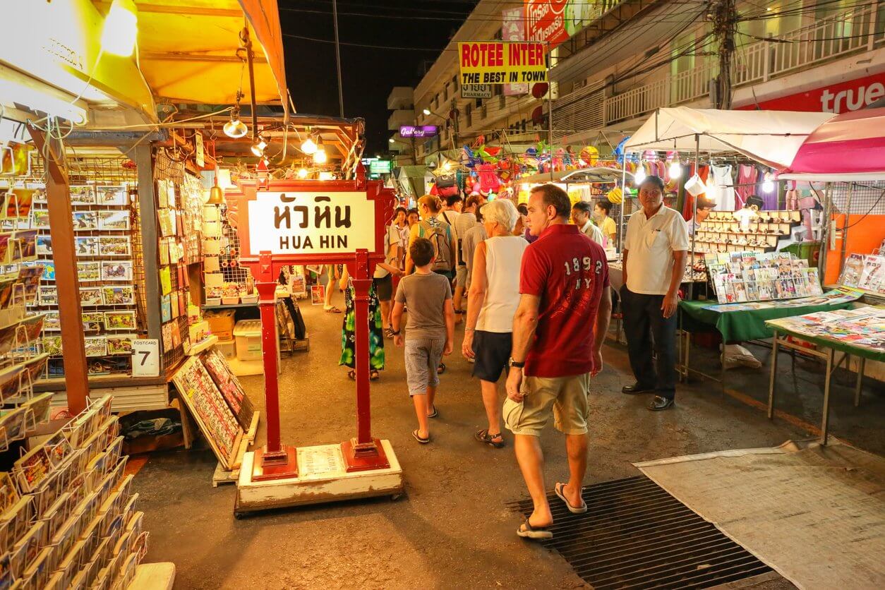 night market de hua hin