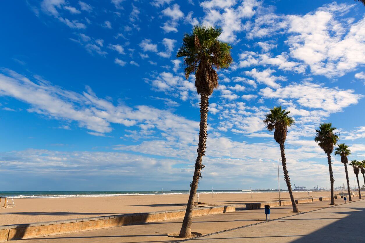 plage de la malvarrosa a valence