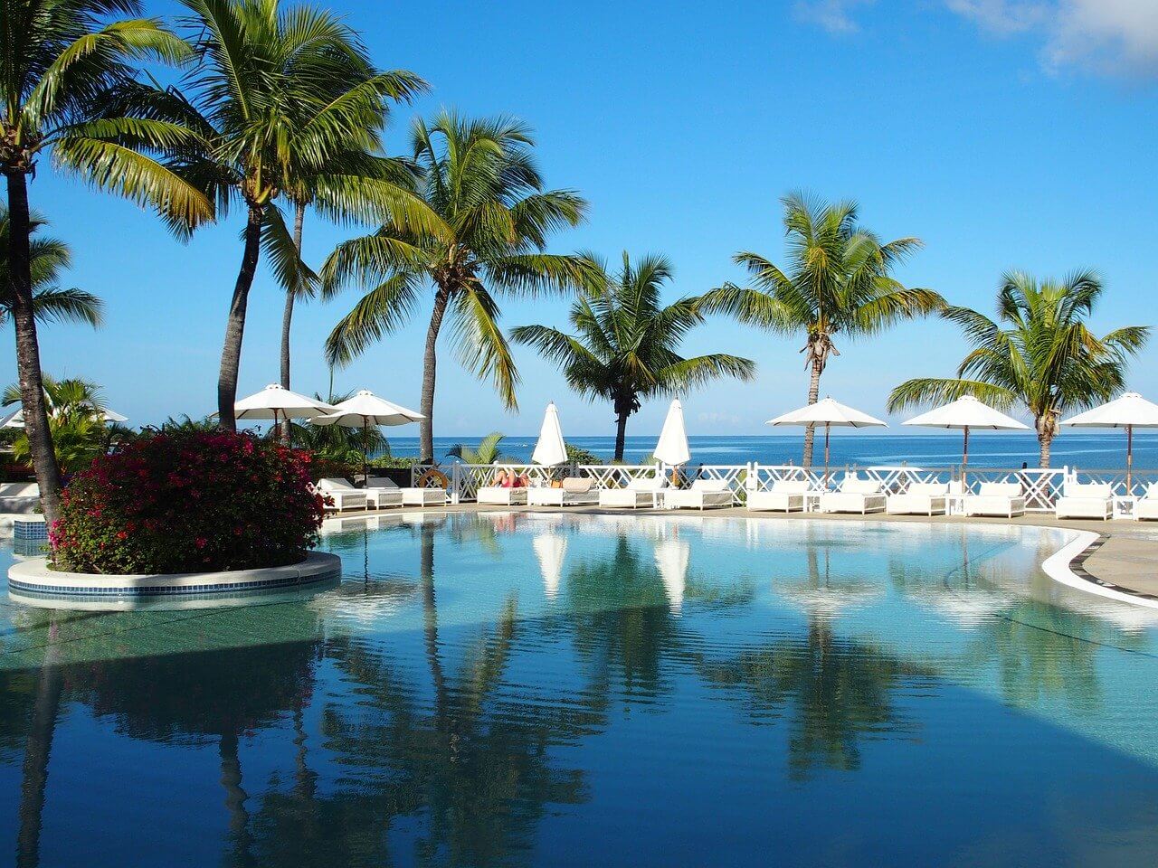 hotel ile maurice piscine