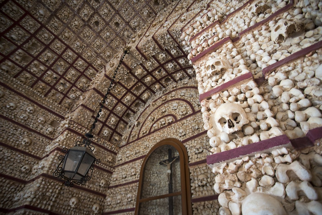 EUROPE PORTUGAL PORTUGAL ALGARVE FARO CHAPEL OF BONES