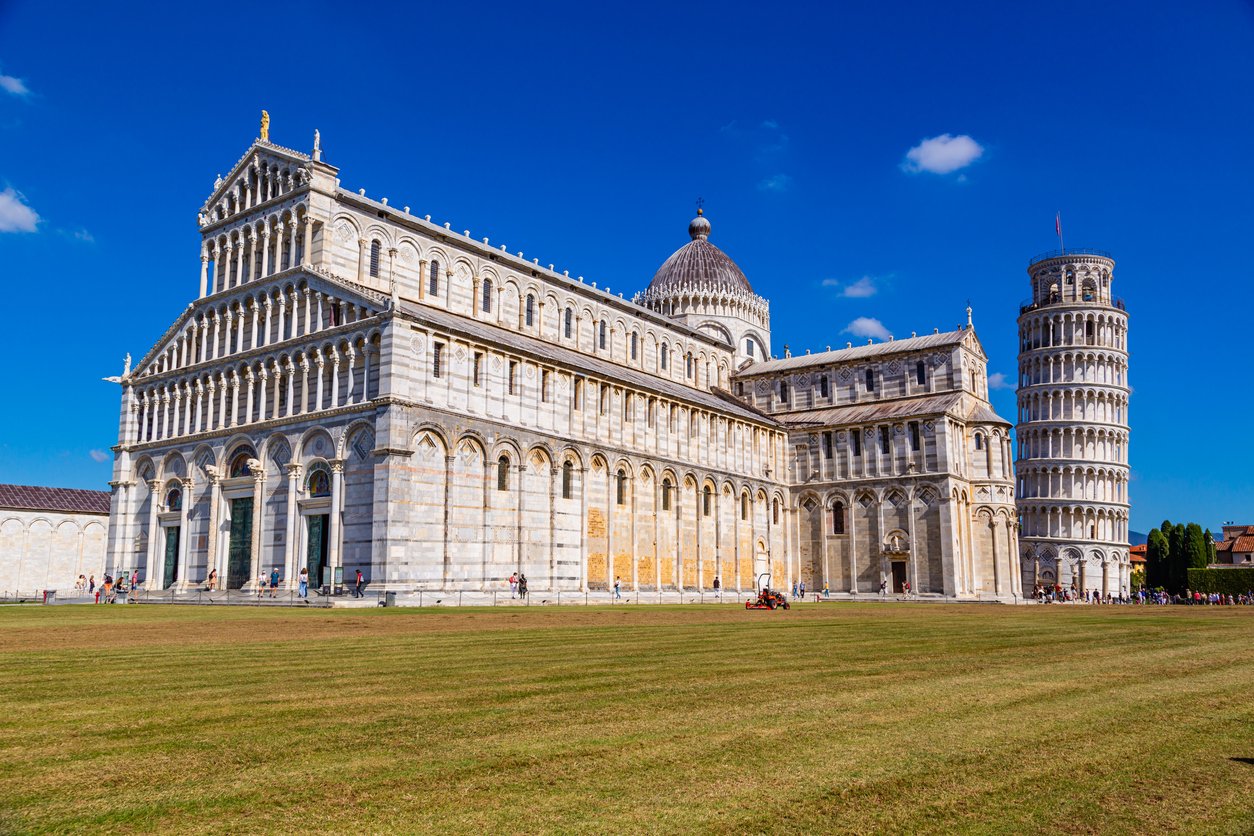 Cathedral of Santa Maria Assunta is a medieval Roman Catholic Pisa,Tuscany,Italy