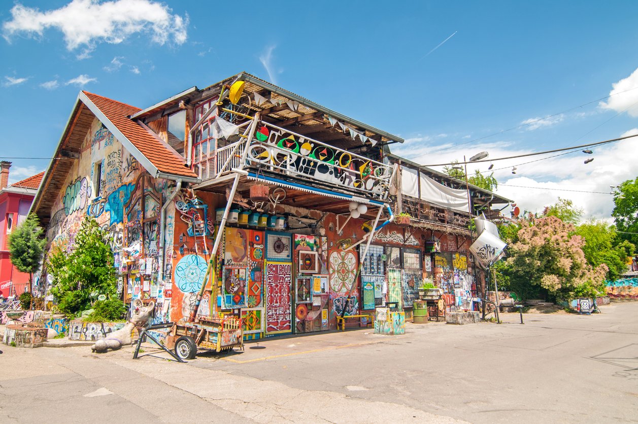 Autonomous cultural center Metelkova, Ljubljana, Slovenia