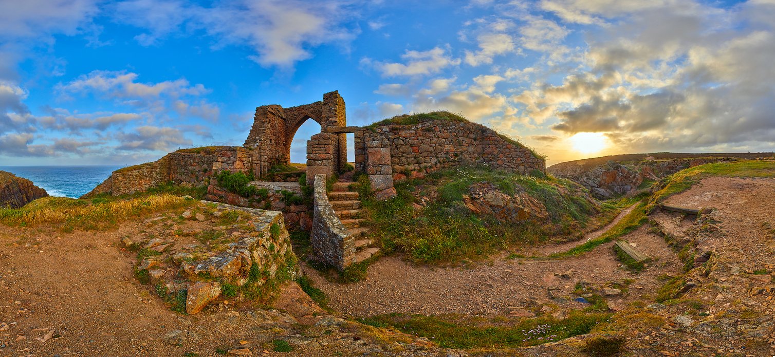 Grosnez Castle Panoramic Image