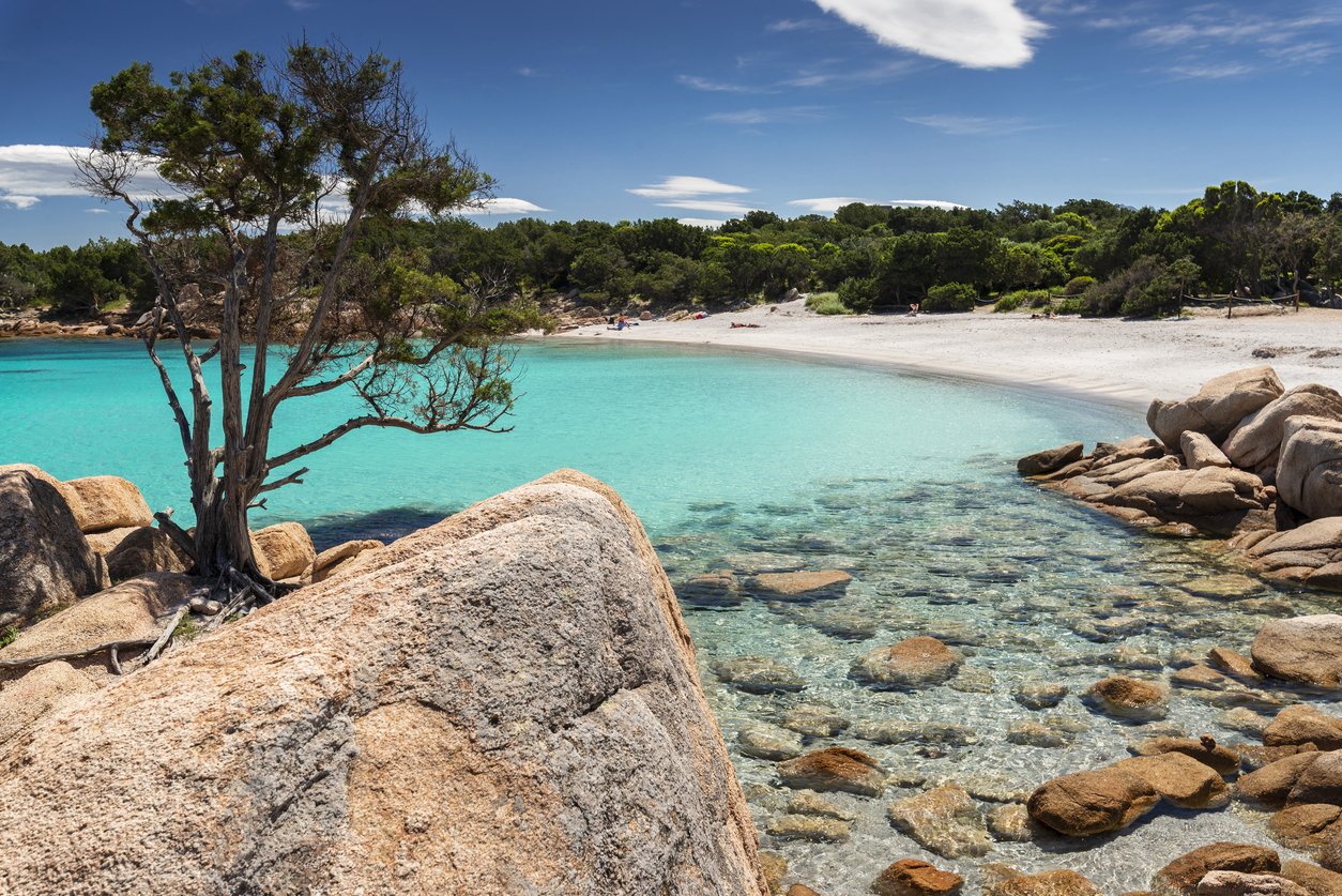 Capriccioli beach, Costa Smeralda, Olbia, Arzachena Sardinia