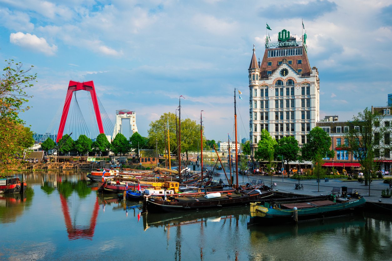 Witte Huis White House is the first high rise building in Europe with 10 floors