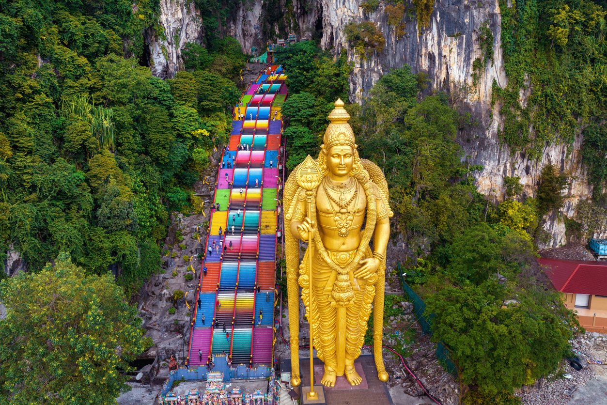 Batu Caves Temple in Kuala lumpur, Malaysia.