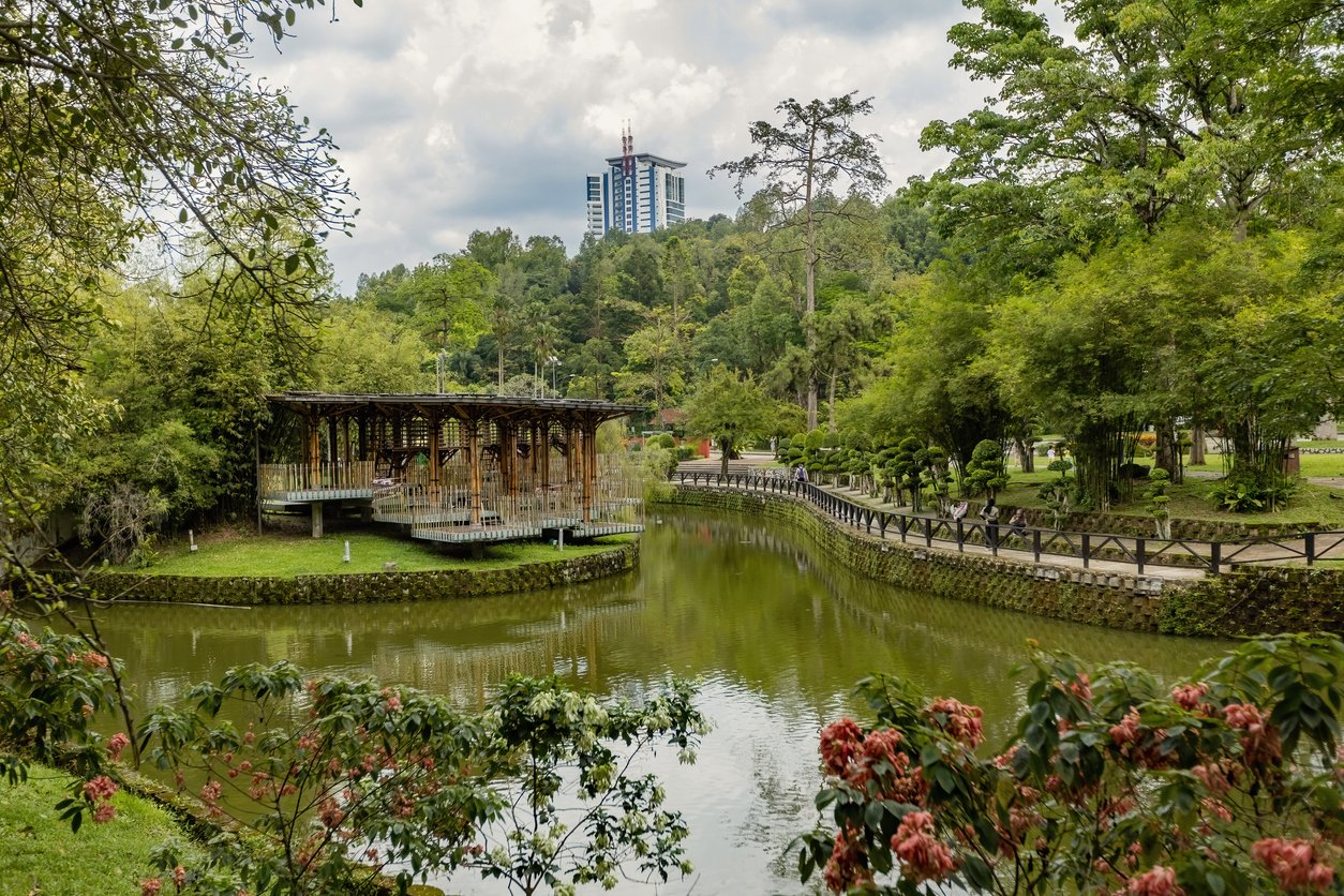 Perdana Botanical Garden in Kuala Lumpur Malaysia