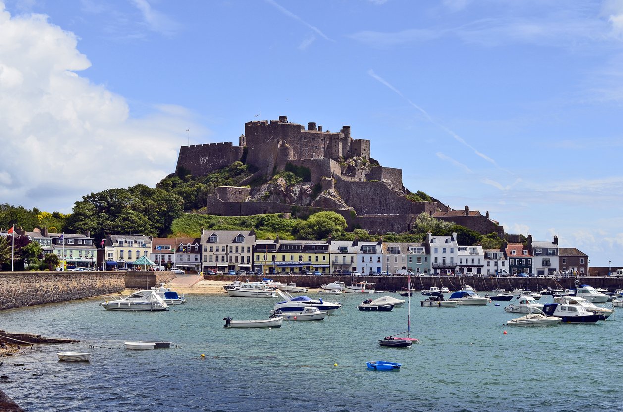 UK, Jersey Island, Gorey Castle