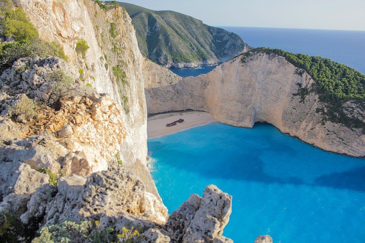 plage du naufrage que faire à zante