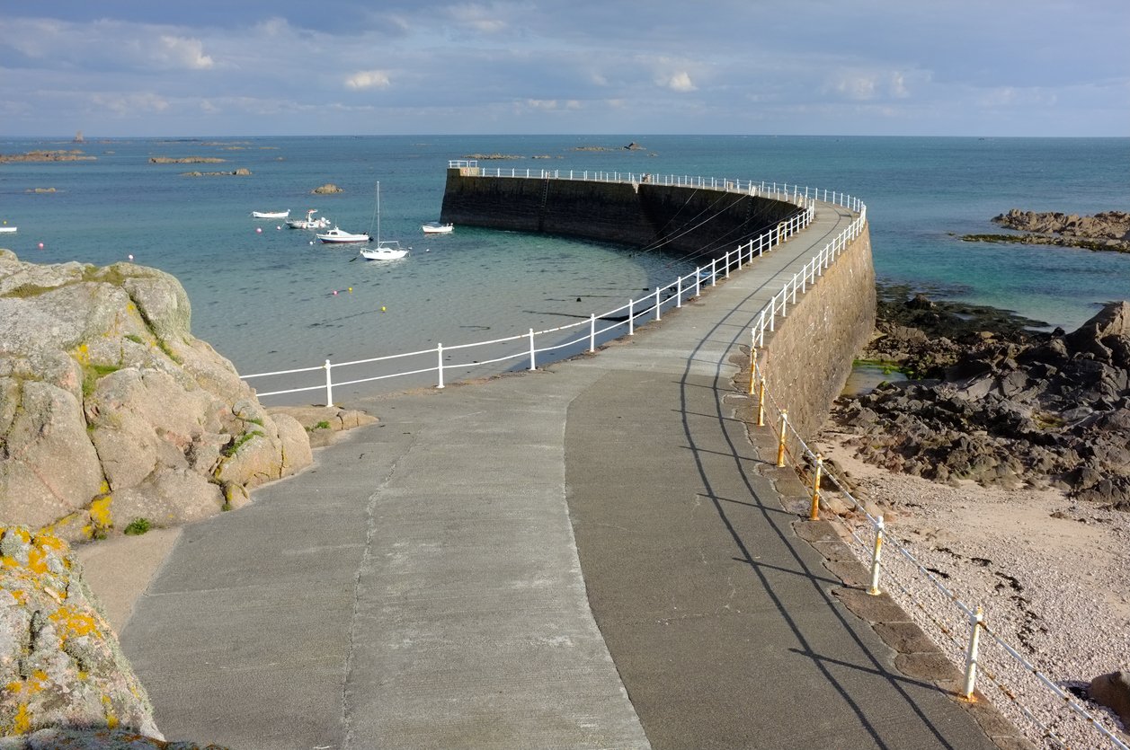 La Rocque harbour, Jersey.