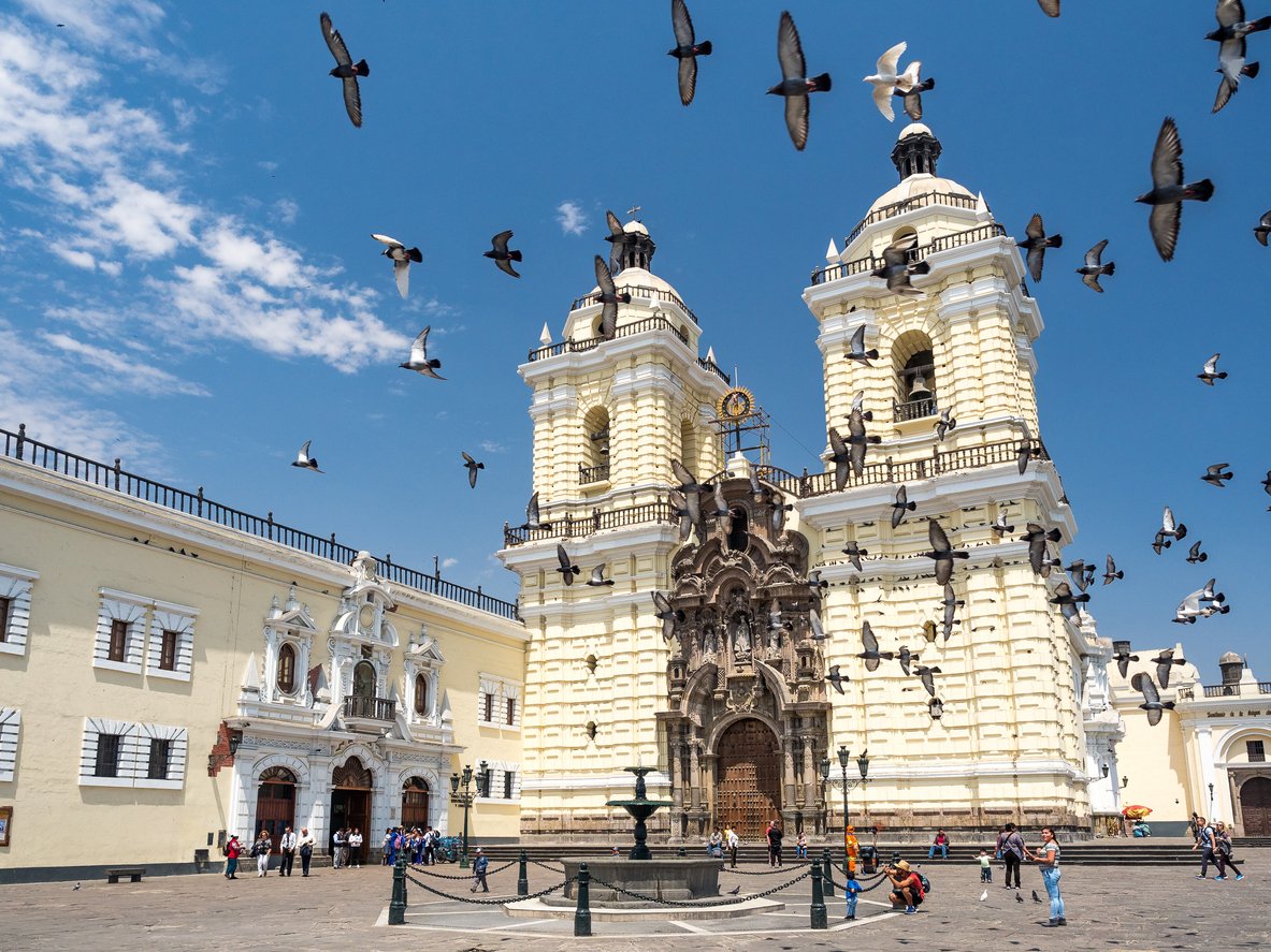 Basilica and Convent of San Francisco.