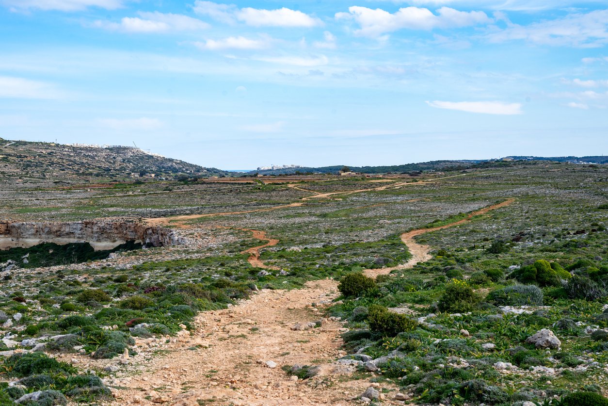 Footpath in Il Majjistral Nature & History Park
