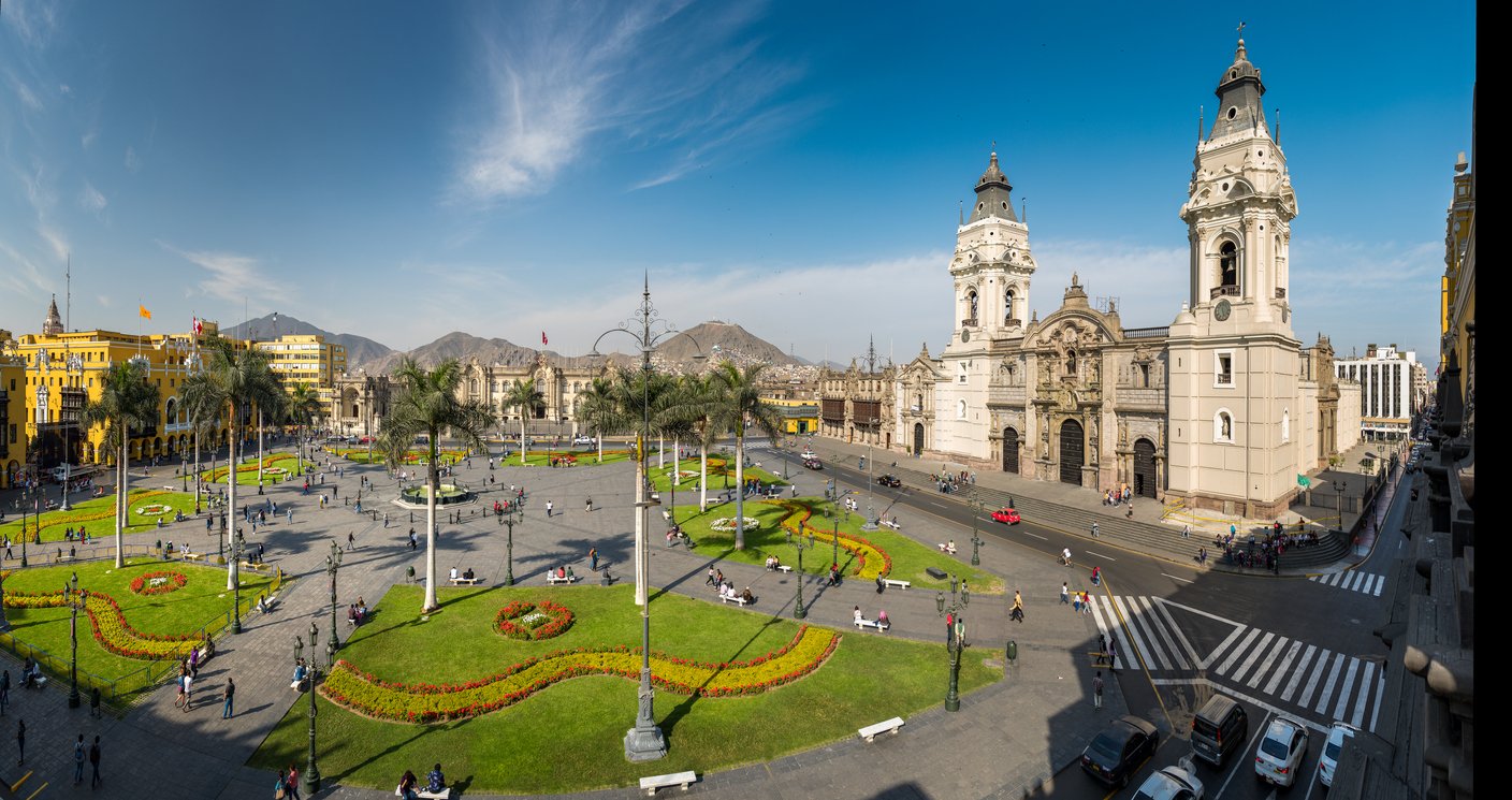 Lima city center