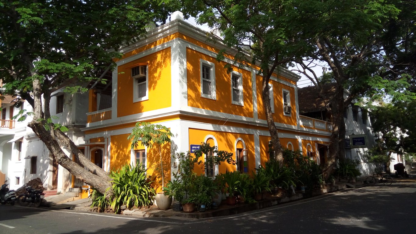 French architecture, Pondicherry