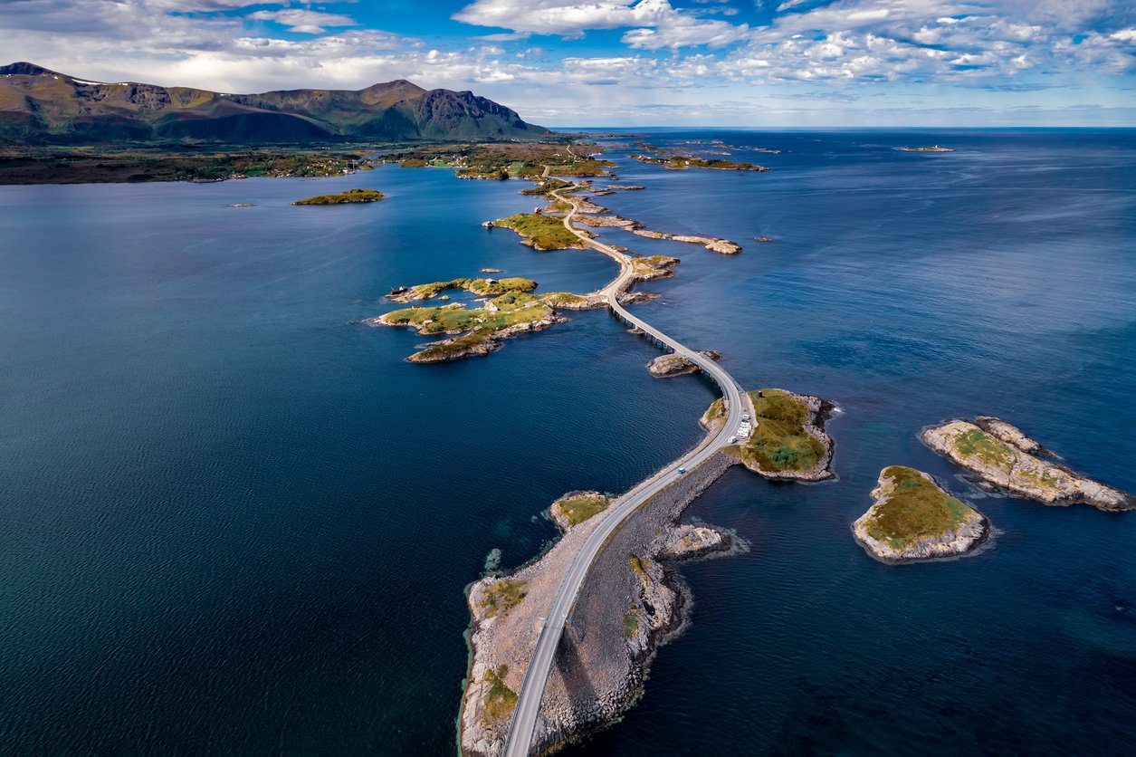 Atlantic Ocean Road Norvège