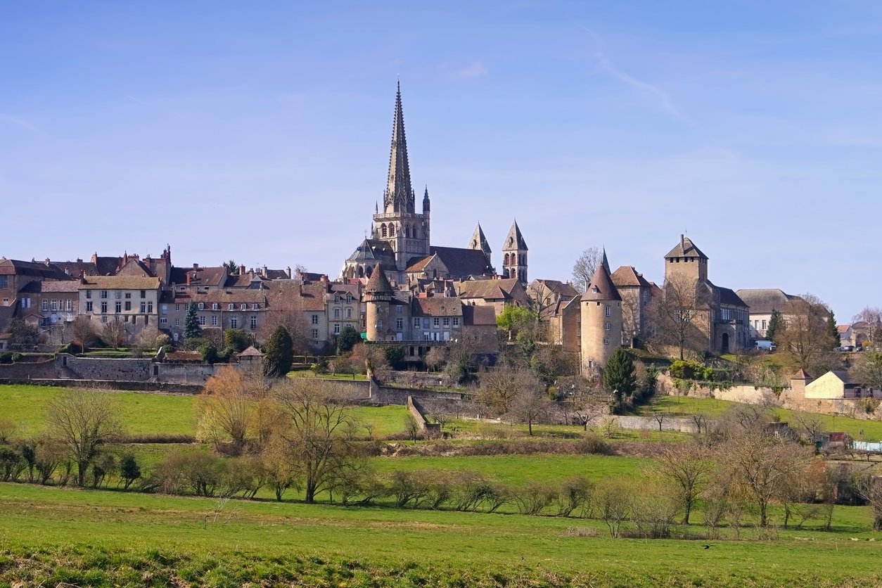 Autun en France