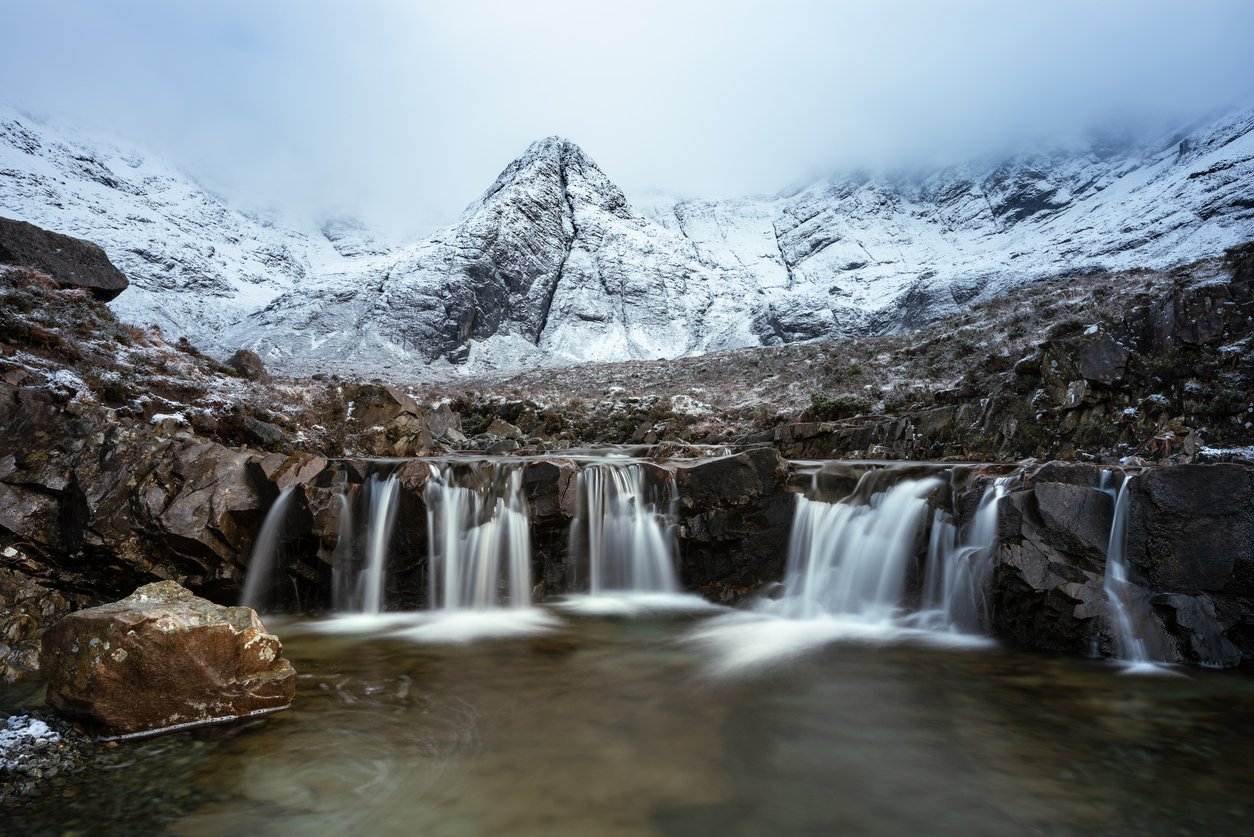 Fairy Pool en hiver