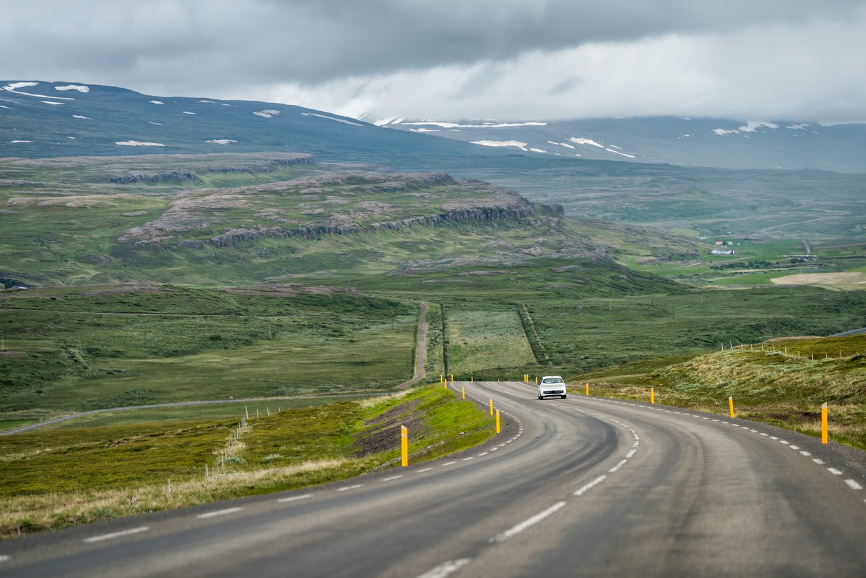 Islande highlands Highway