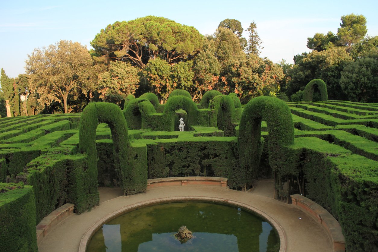 labyrinthe d’Horta à Barcelone