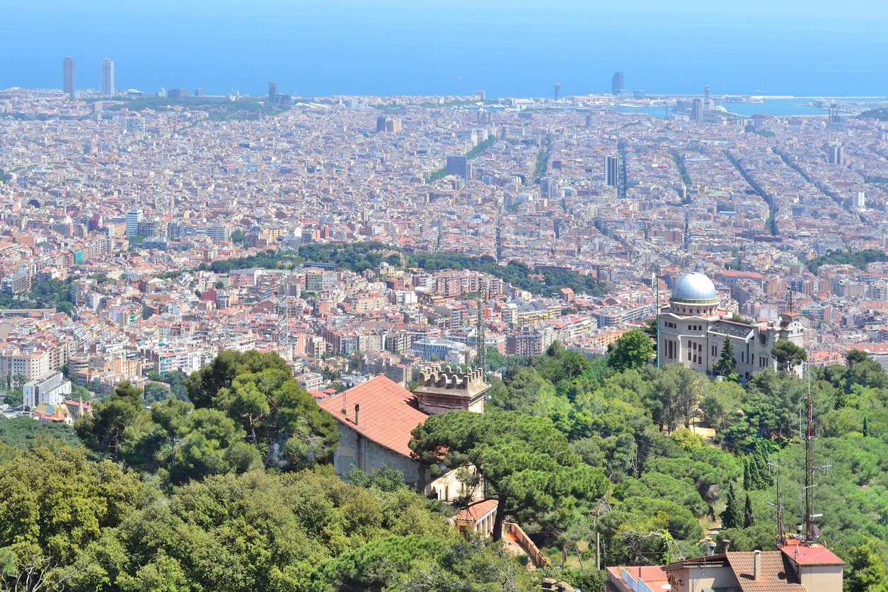 Mirador de Mundet et sa balançoire