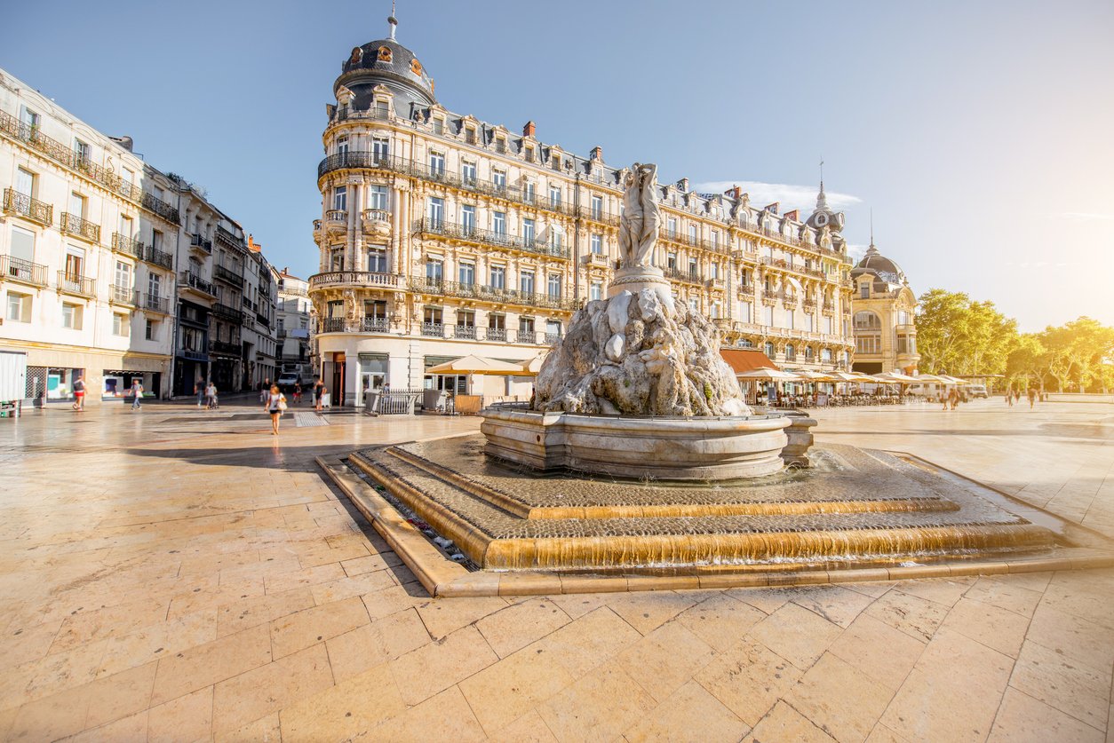 Montpellier en France