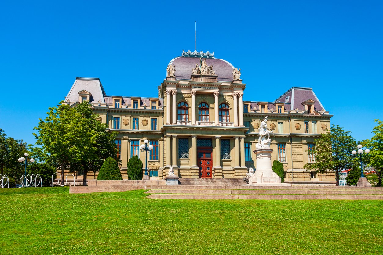 Palais de Justice, Esplanade Montbenon