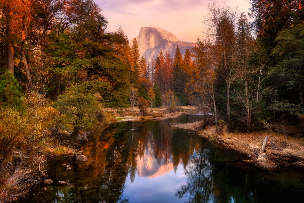 Le parc national de Yosemite en automne