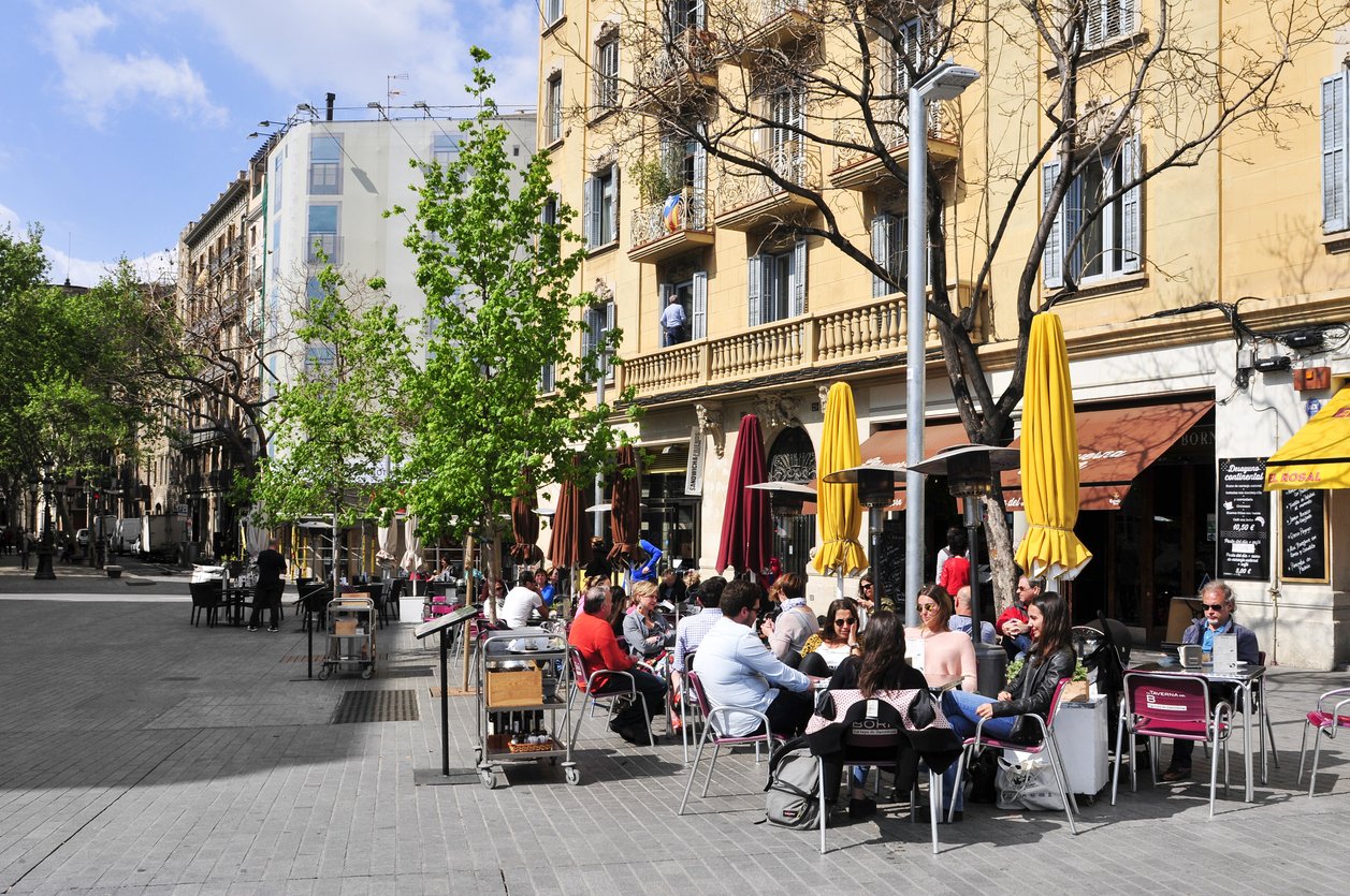 Passeig del Born à Barcelone