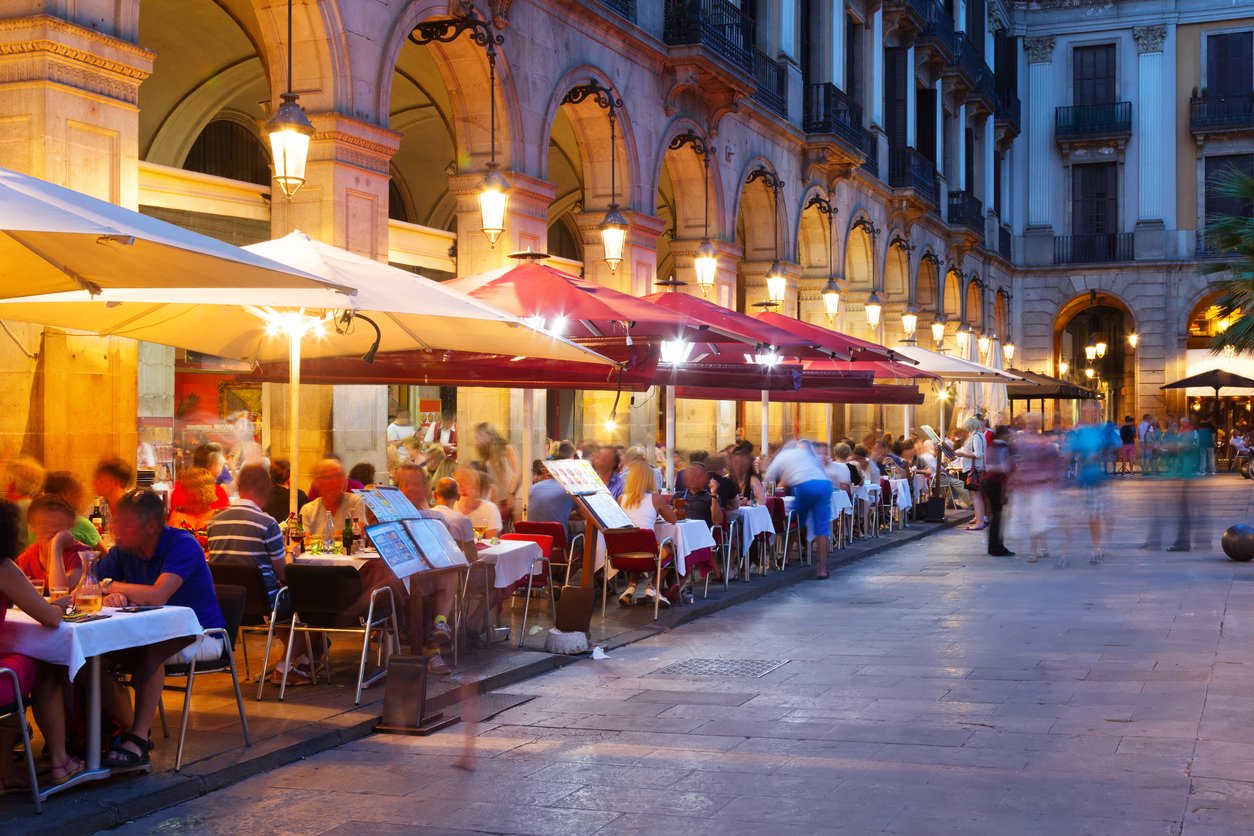 Placa Reial à Barcelone