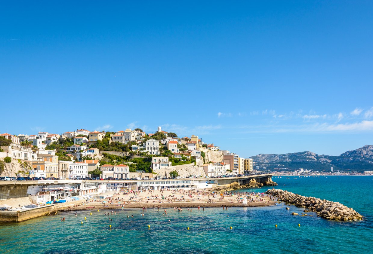 plage du prophète à Marseille