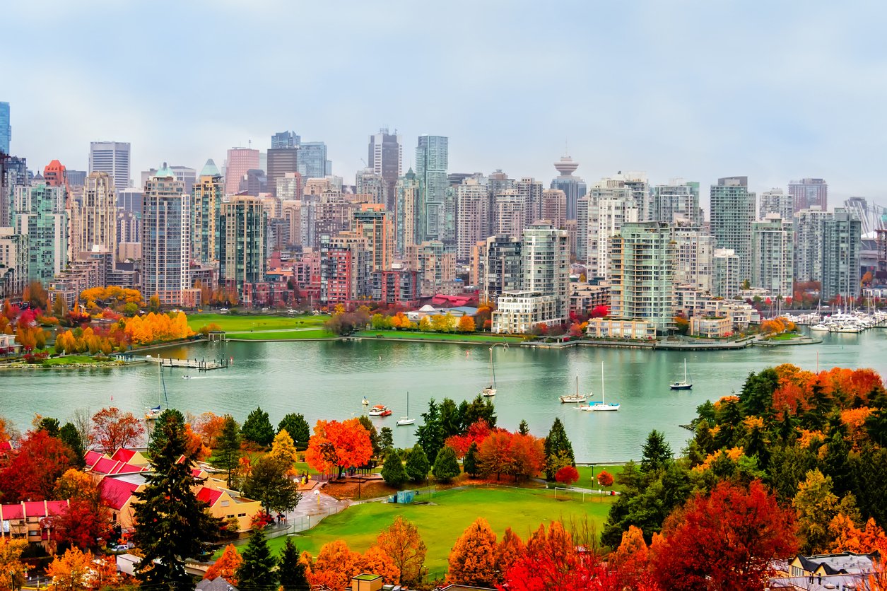 vancouver en automne