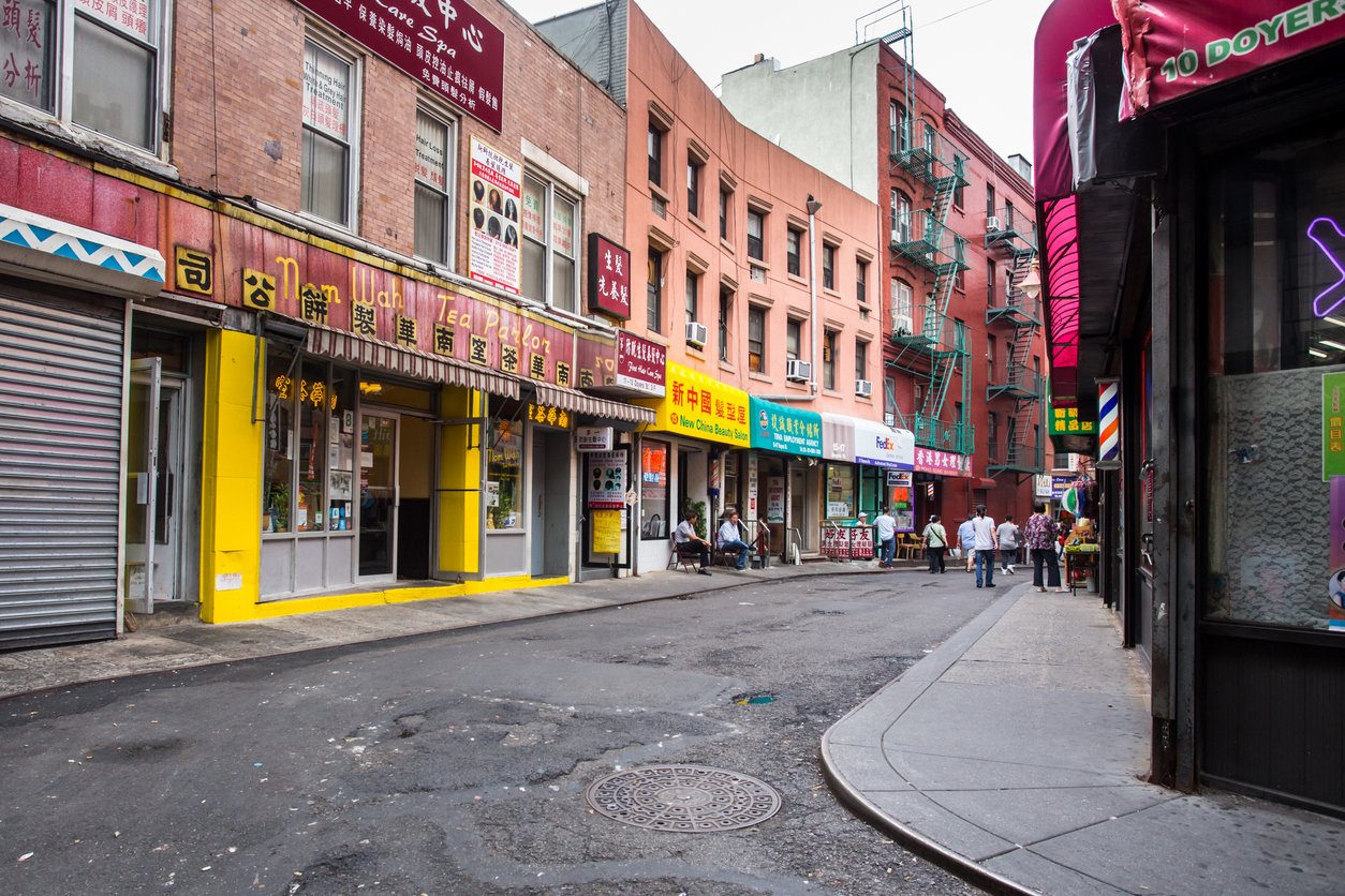 Doyers Street Chinatown NYC